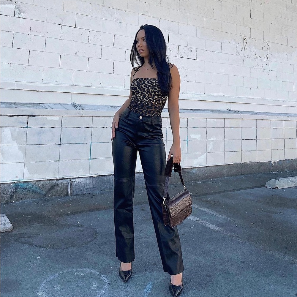 Princess Polly Faux Leather Pants